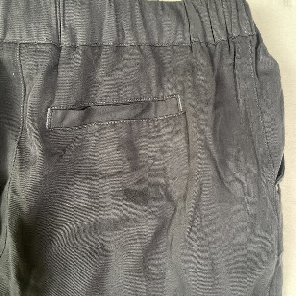 Converse One Star Pull On Jogger Pants Women’s M Gray Mid Rise Side Pockets - Picture 5 of 5